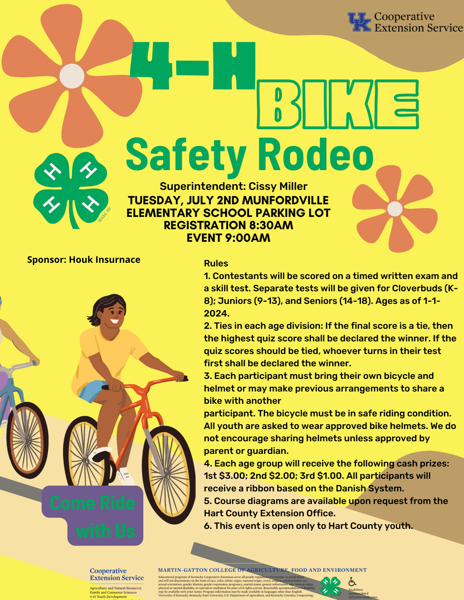 bike rodeo flyer