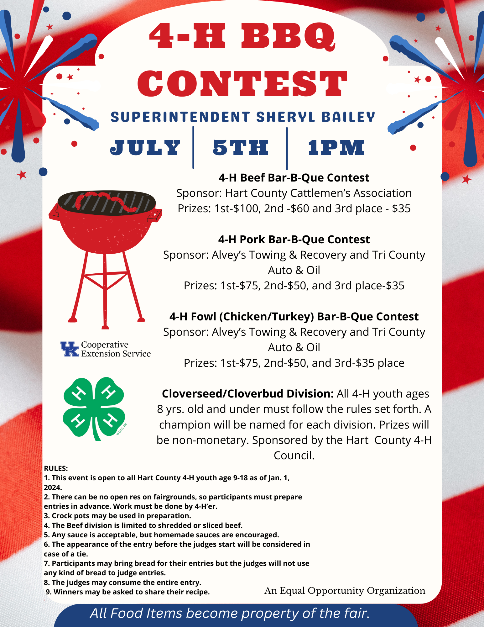 BBQ Contest Flyer