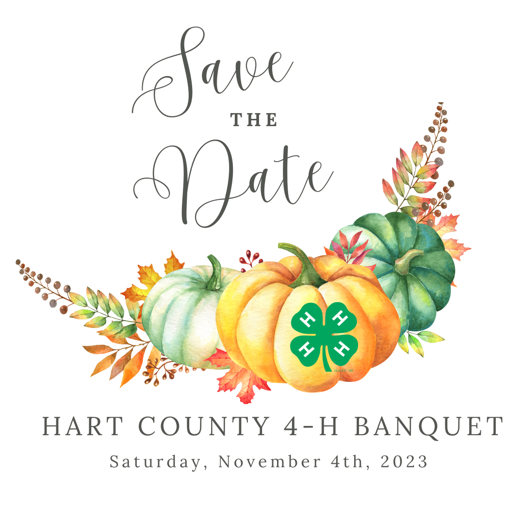 4-H Banquet Flyer 