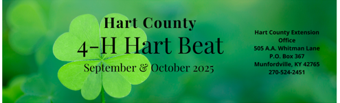 green 4-H clover