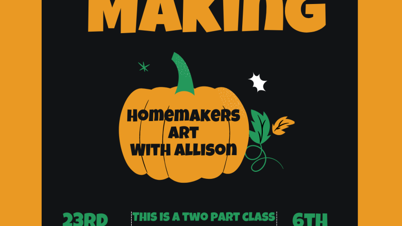 Art with Allison: Ceramic Pumpkin Making